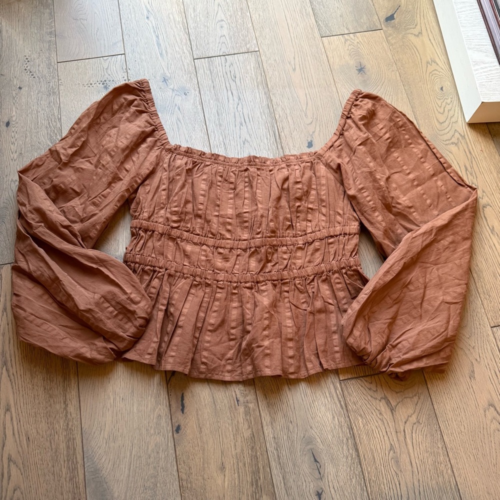 Jcrew Women's Brown Top